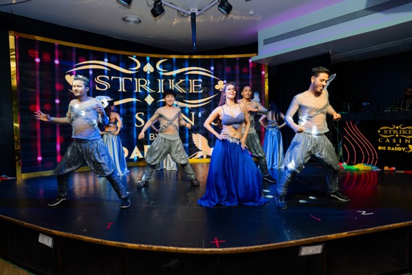 Dance crew sets the stage on fire