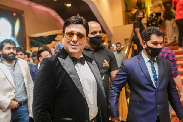Govinda graces the Strike Big premiere
